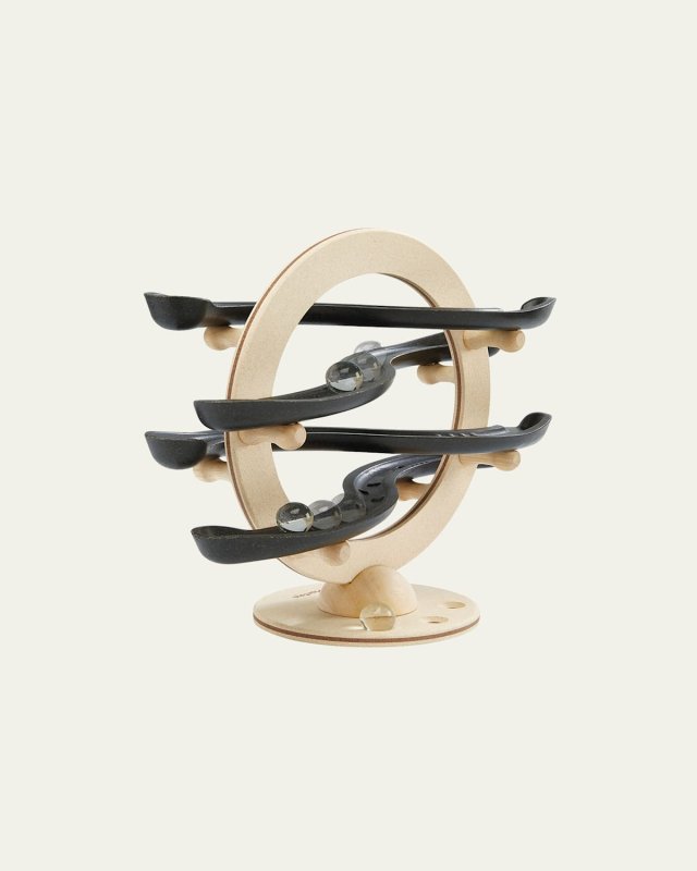 Kid's Curvy Click Clask Marble Toy Playset
